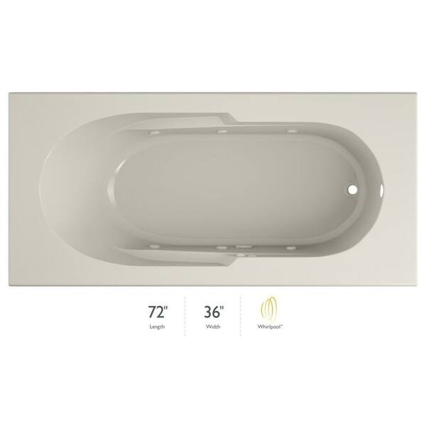 Jacuzzi Signature 72" Drop In Whirlpool Bathtub with 6 Jets, Air Bed Bath & Beyond 28318816